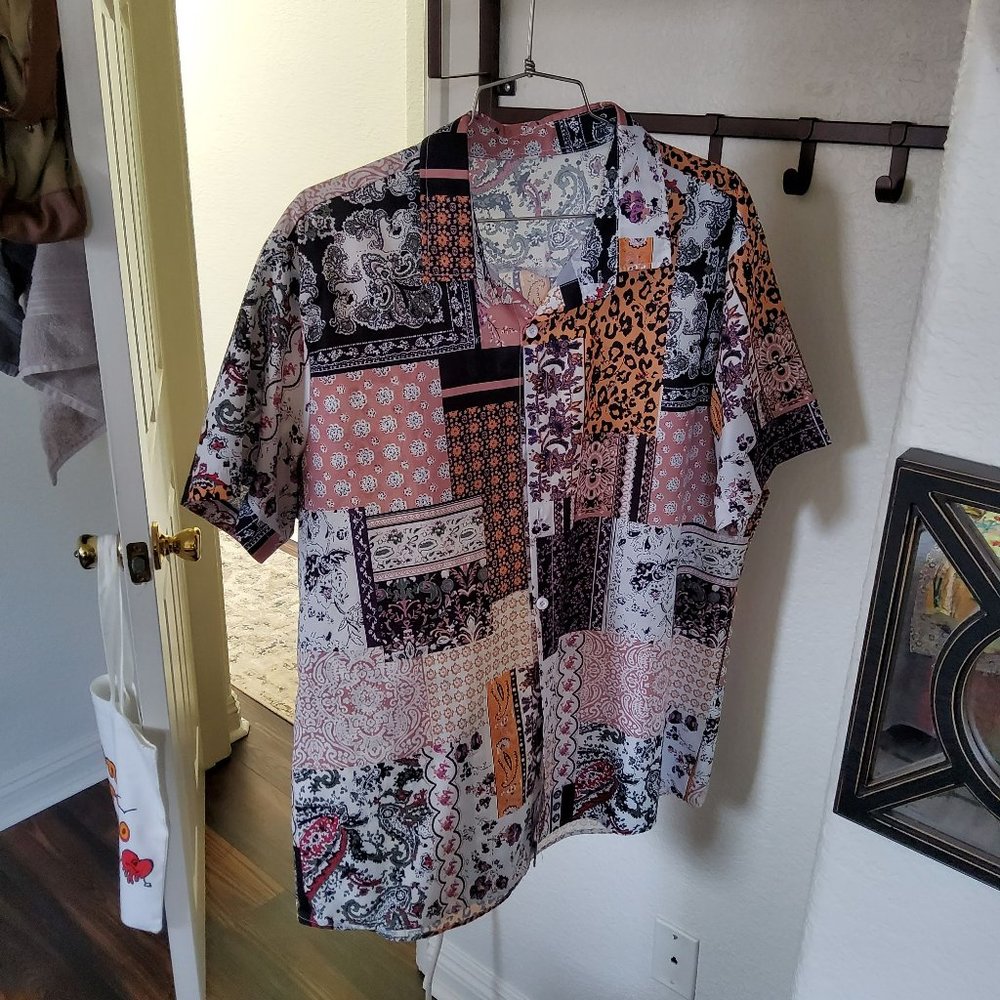 SHEIN Patchwork Size XL